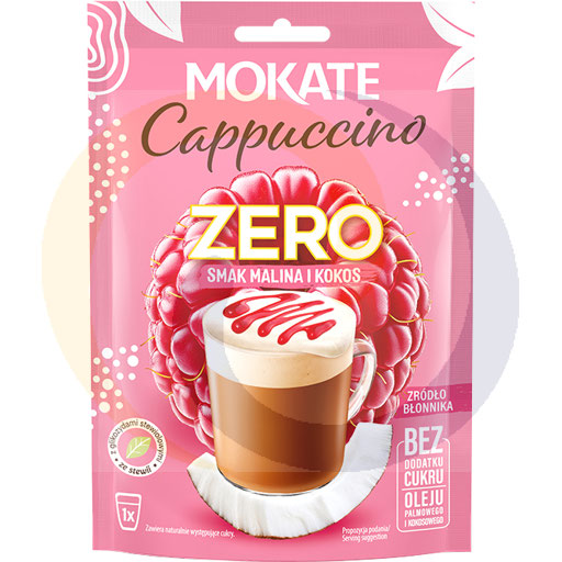 Капучино Зеро малина и кокос. Пакеты 20 г/10 шт. Mokate
