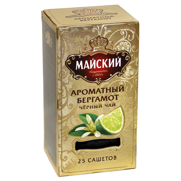 Zwarte thee met bergamot aroma 25 x 2g