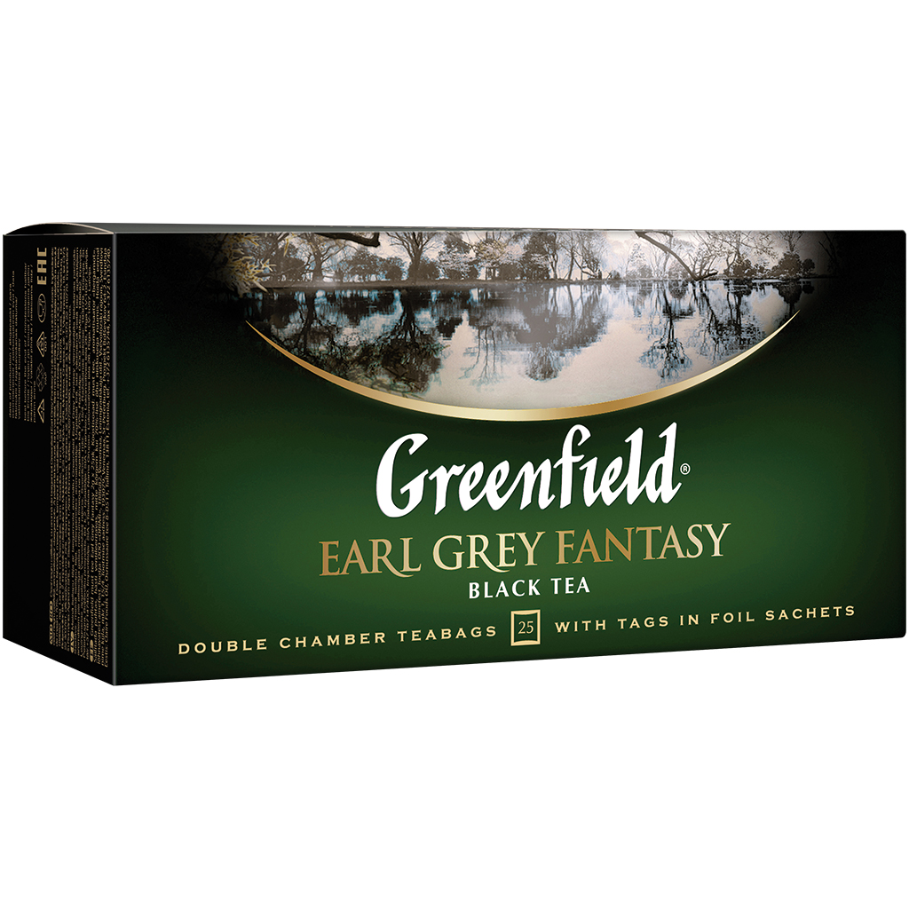Ароматизированный чёрный чай "Earl Grey" 2г x 25пак.