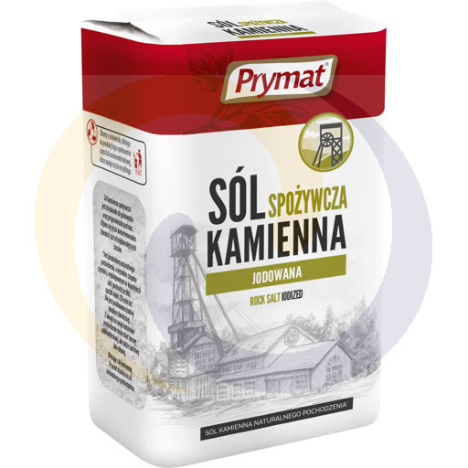 Соль поваренная йодированная 1,0 кг / 10 шт Prymat