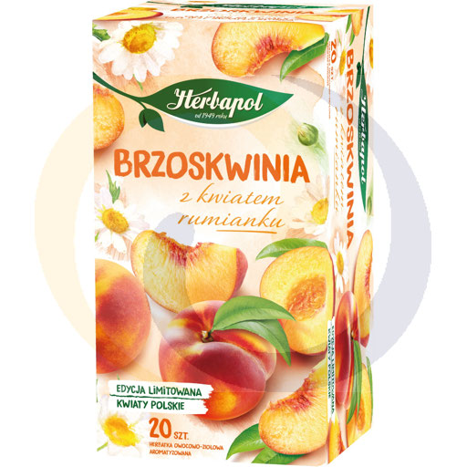 Чай Гербаполь Персиковый с Цветком Ромашки 46 г (20 x 2.3 г)