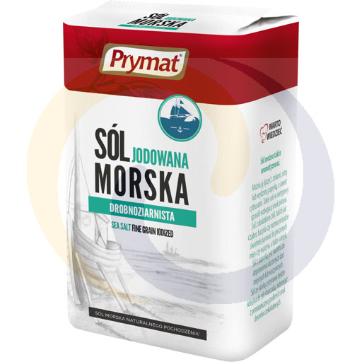 Пират мелкая йодированная морская соль 1 кг