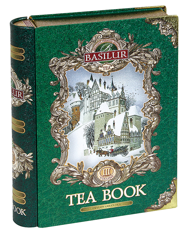 Groene Ceylon Thee met Aardbeien en Bosbessen "Tea Book Volume III", geparfumeerd.
