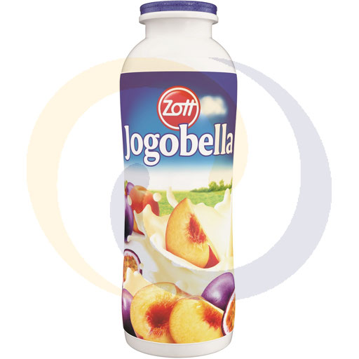 Jogobella standaard aardbei/perzik 250g/12st Zott