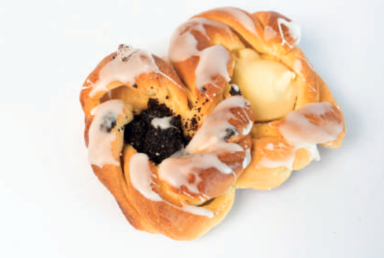 Gebak met maanzaad en pudding 90g