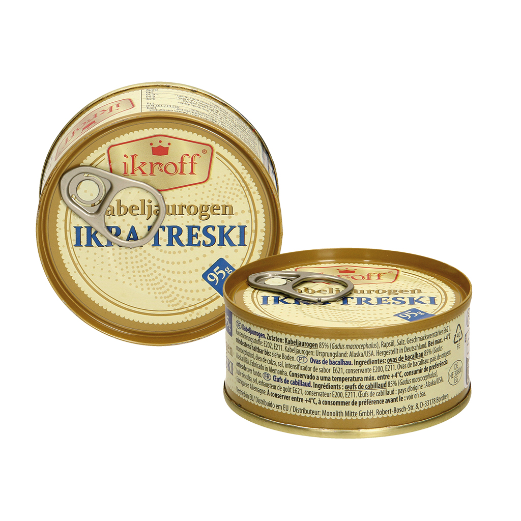 "IKROFF" Kabeljauwieren