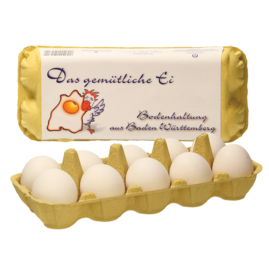 Verse eieren van scharrelhoudingen