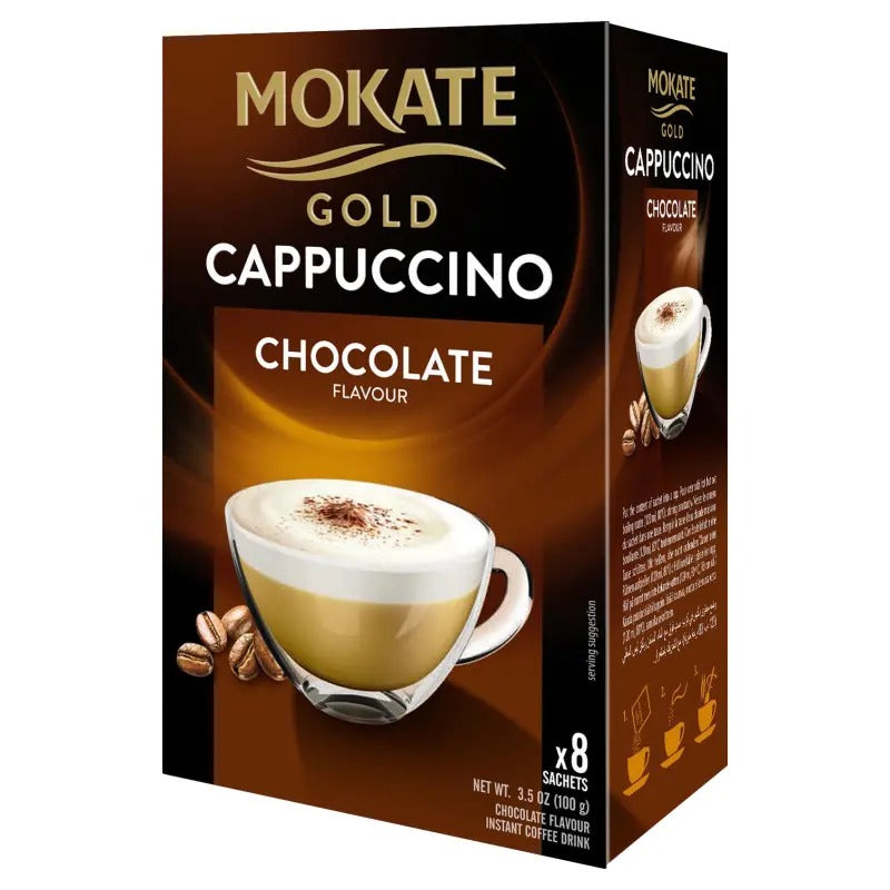 Mokate gold cappuccino met chocolade smaak