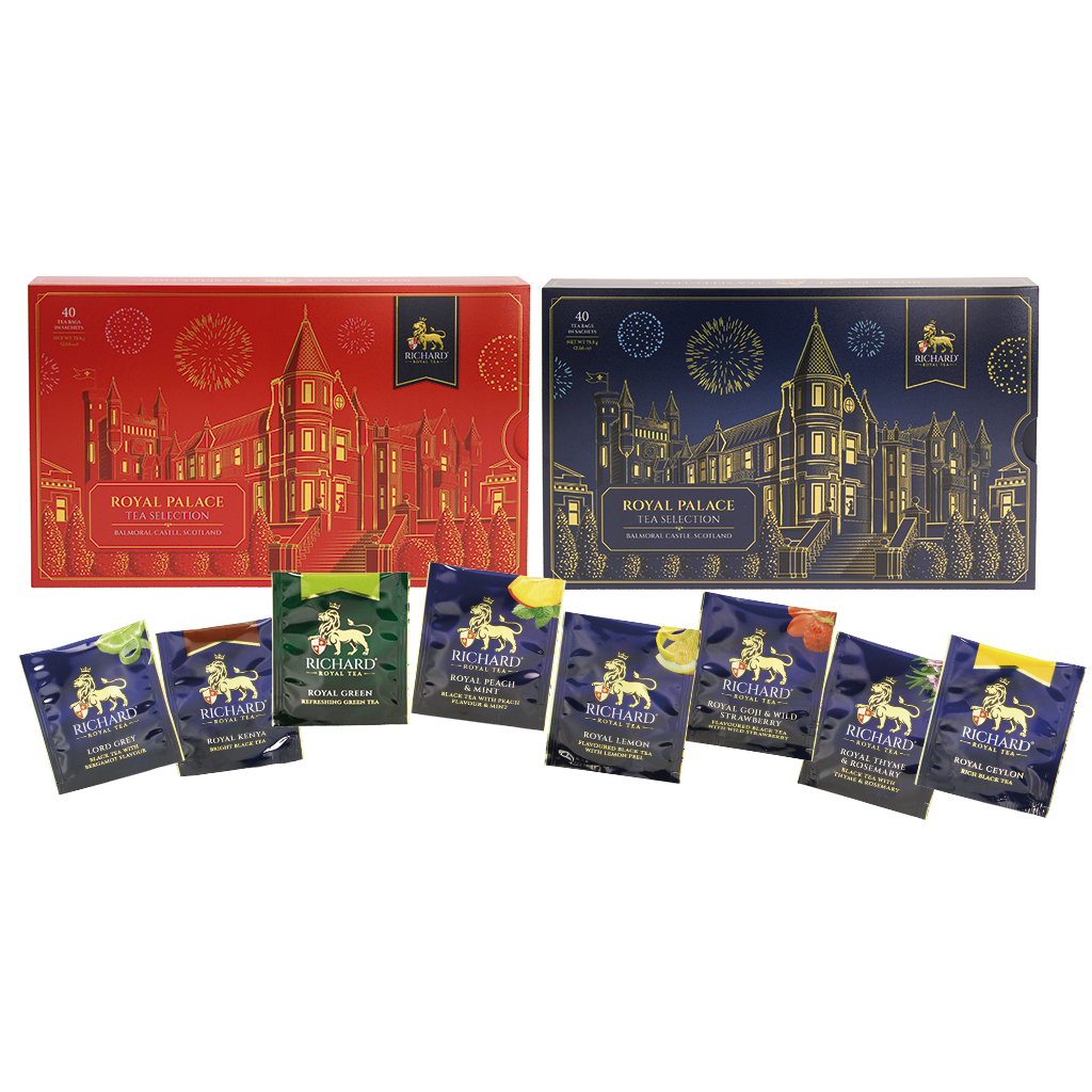 "Royal Palace Tea Selection. Зима" Набор из 8-х сортов чая,