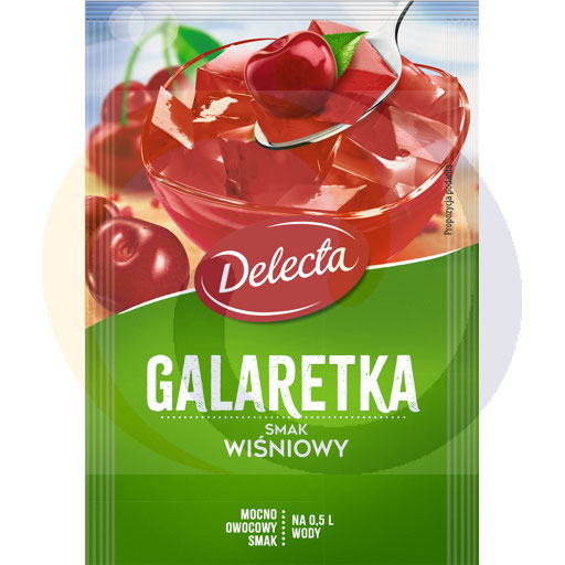 Delecta Kersensmaak Gelatine 70 g