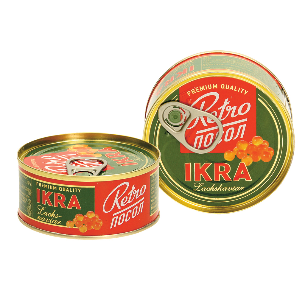 Retro Lachs Kaviaar Retro posol
