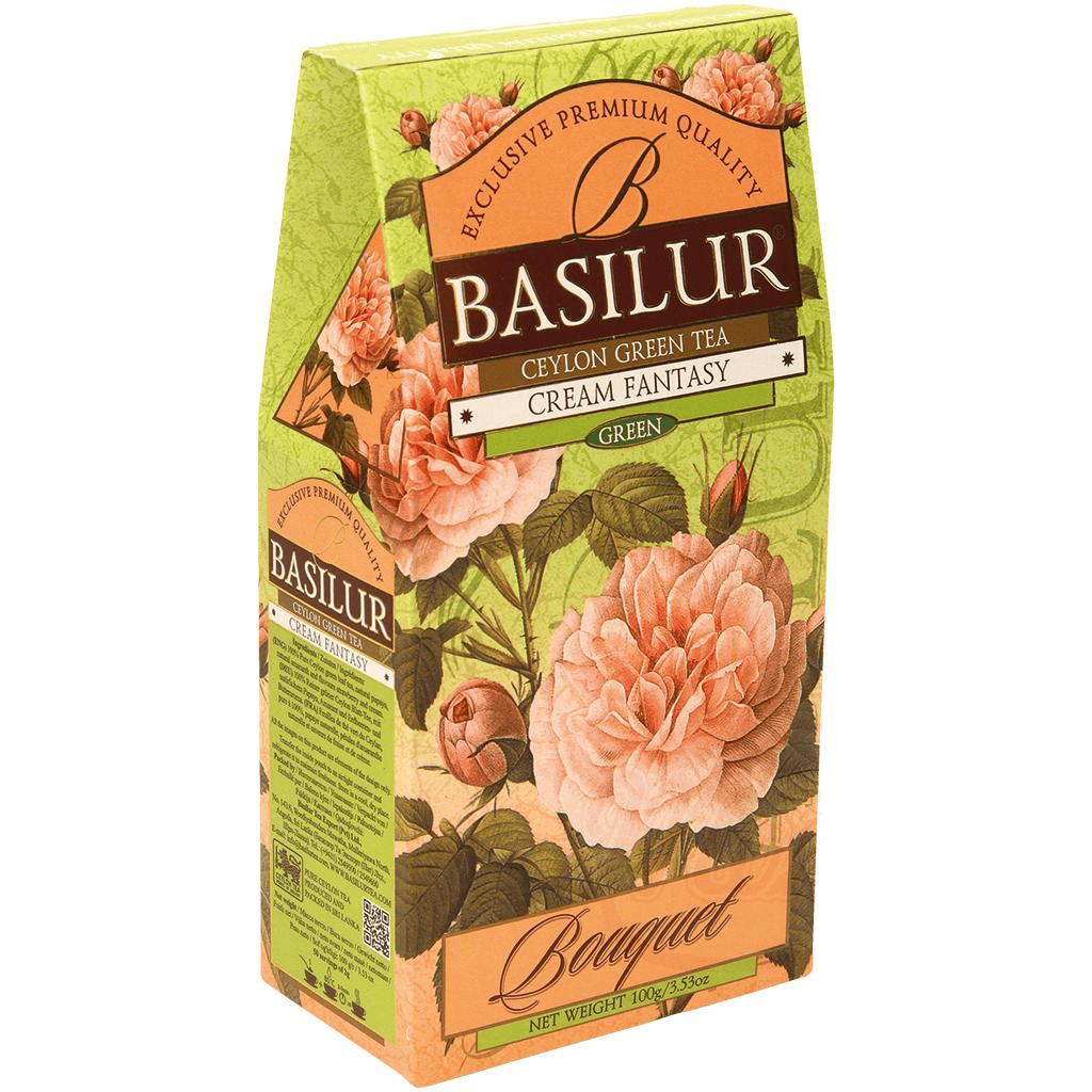 Groene ceylonthee met papaja en amarath, gearomatiseerd