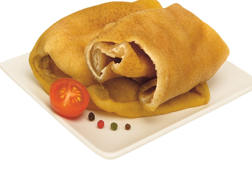 Gegrilde varkenshuid, vloeibaar gezouten, diepgevroren "Sori