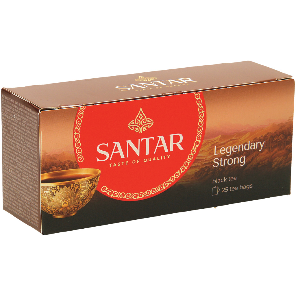 Zwarte thee uit Kenia "Legendary strong" in theezakjes (25x2