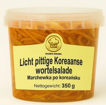 Licht pittige Koreaanse wortelsalade 350g