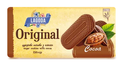 LAGODA biscuit met cacao 150g