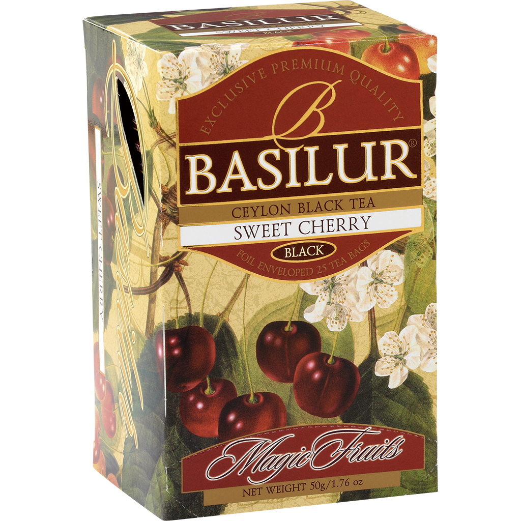 "Basilur Sweet Cherry" Zwarte ceylonthee