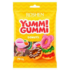 ROSHEN Yummi Gummi donuts jelly 70g