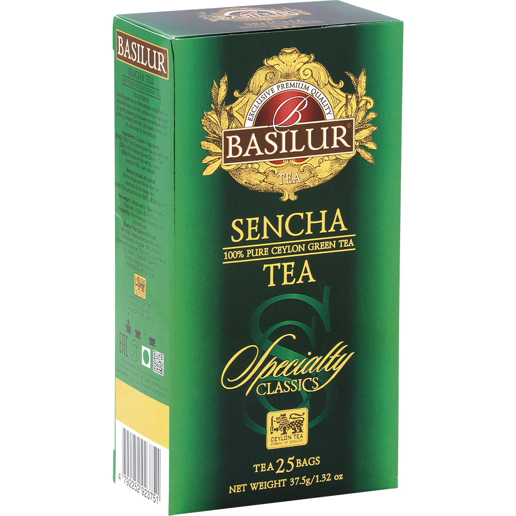 "Basilur Sencha" Groene ceylonthee.