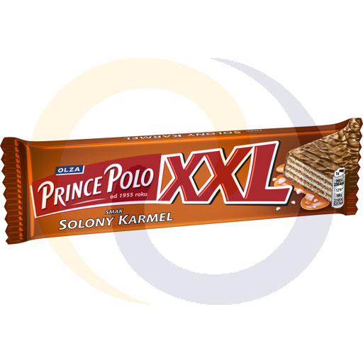 Принц Полос XXL вафли соленая карамель 45г