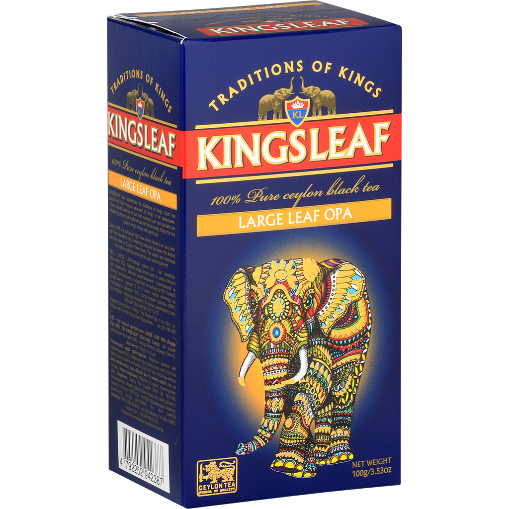Чёрный цейлонский чай "Крупный Лист"