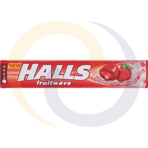 Halls Candy Aardbei 45g Jacobs