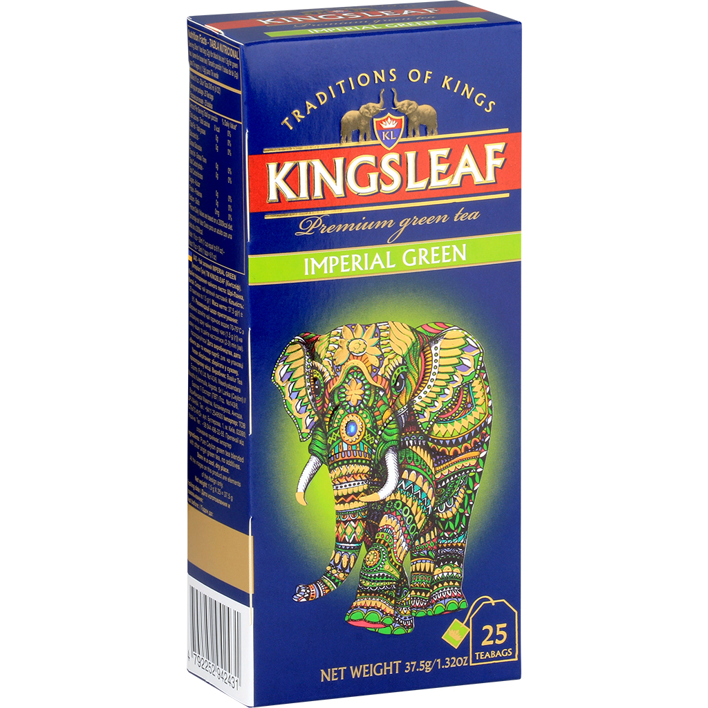 "Kingsleaf Imperial Green" Theemengsel