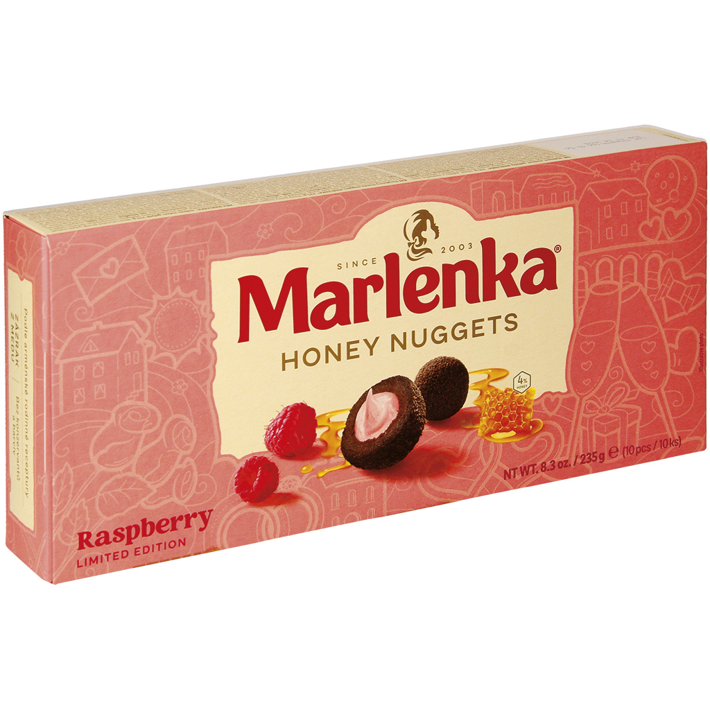 Marlenka Honey Nuggets Framboos