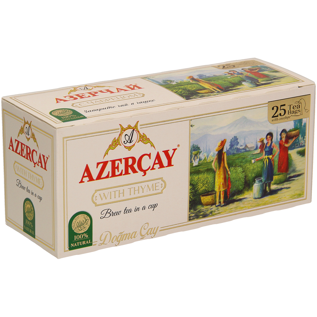 Azercay - Geïnfuseerde zwarte thee met tijmsmaak TB