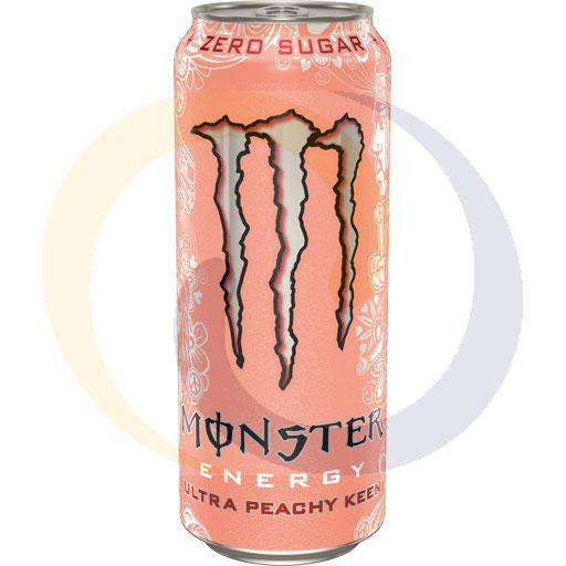 Energie Monster Peachy Keen blikken 0,5l/12 stuks DRS Coca-Cola