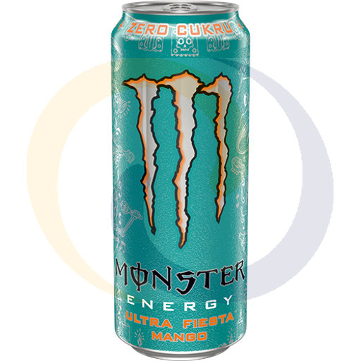 Energy Monst. Ultra Fiesta blikken 0,5l/12 stuks DRS Coca-Co