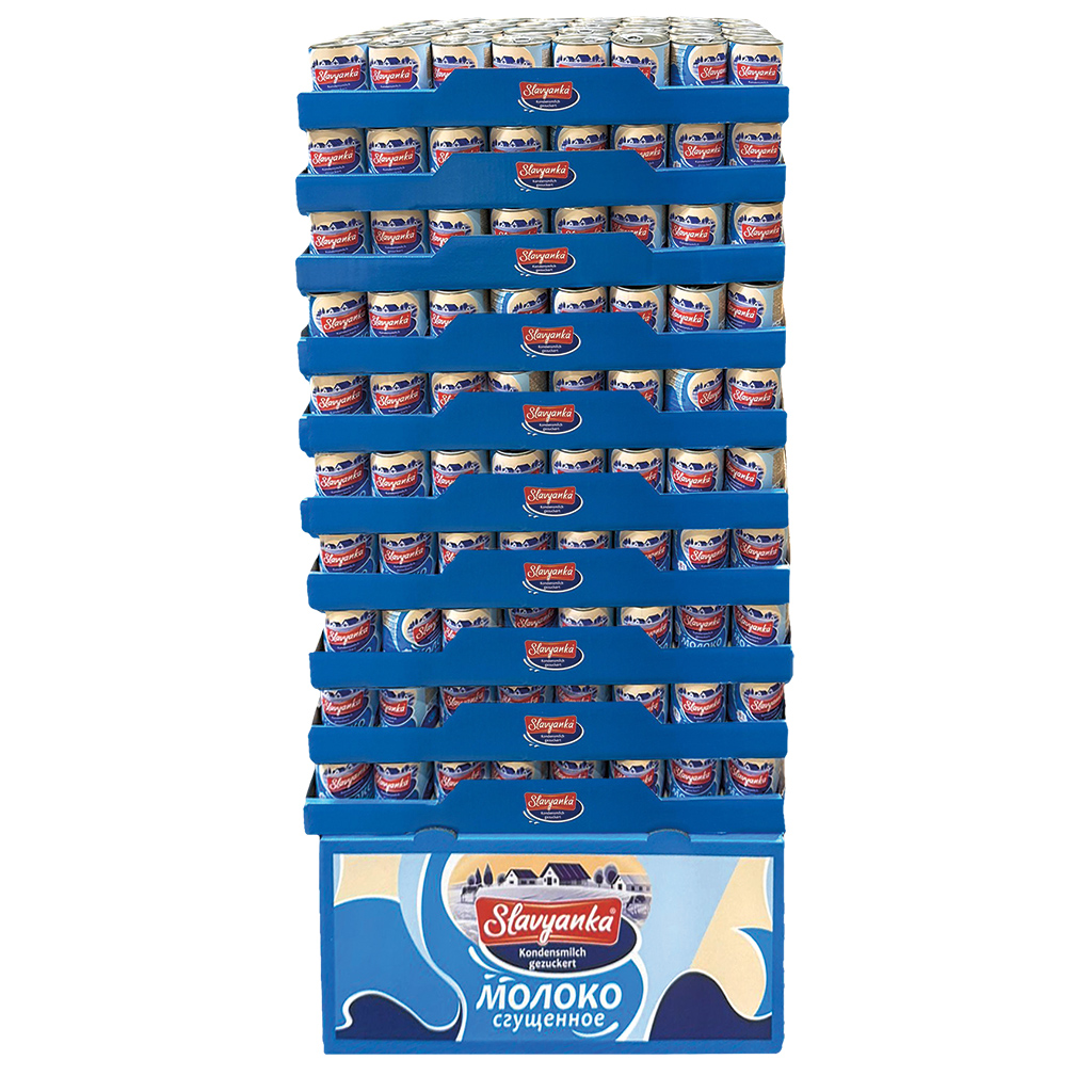Gezoete gecondenseerde melk, verhit, 8% vet, 20% vetvrije me