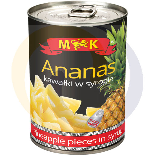 Ananasschijven in siroop 565g/24st M