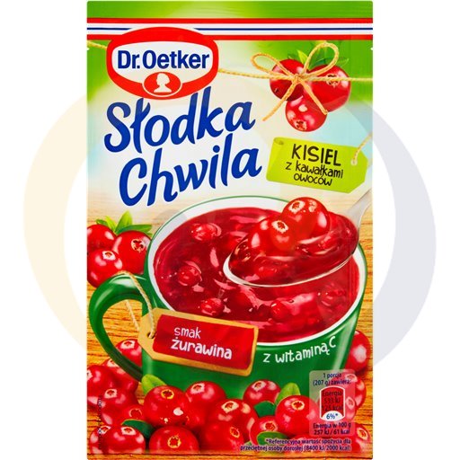 Dr. Oetker Zoete Moment Cranberry Gelei met Stukjes Fruit 32