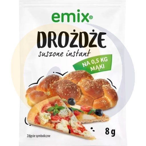 Instant droge gist 8,0g/50st Emix