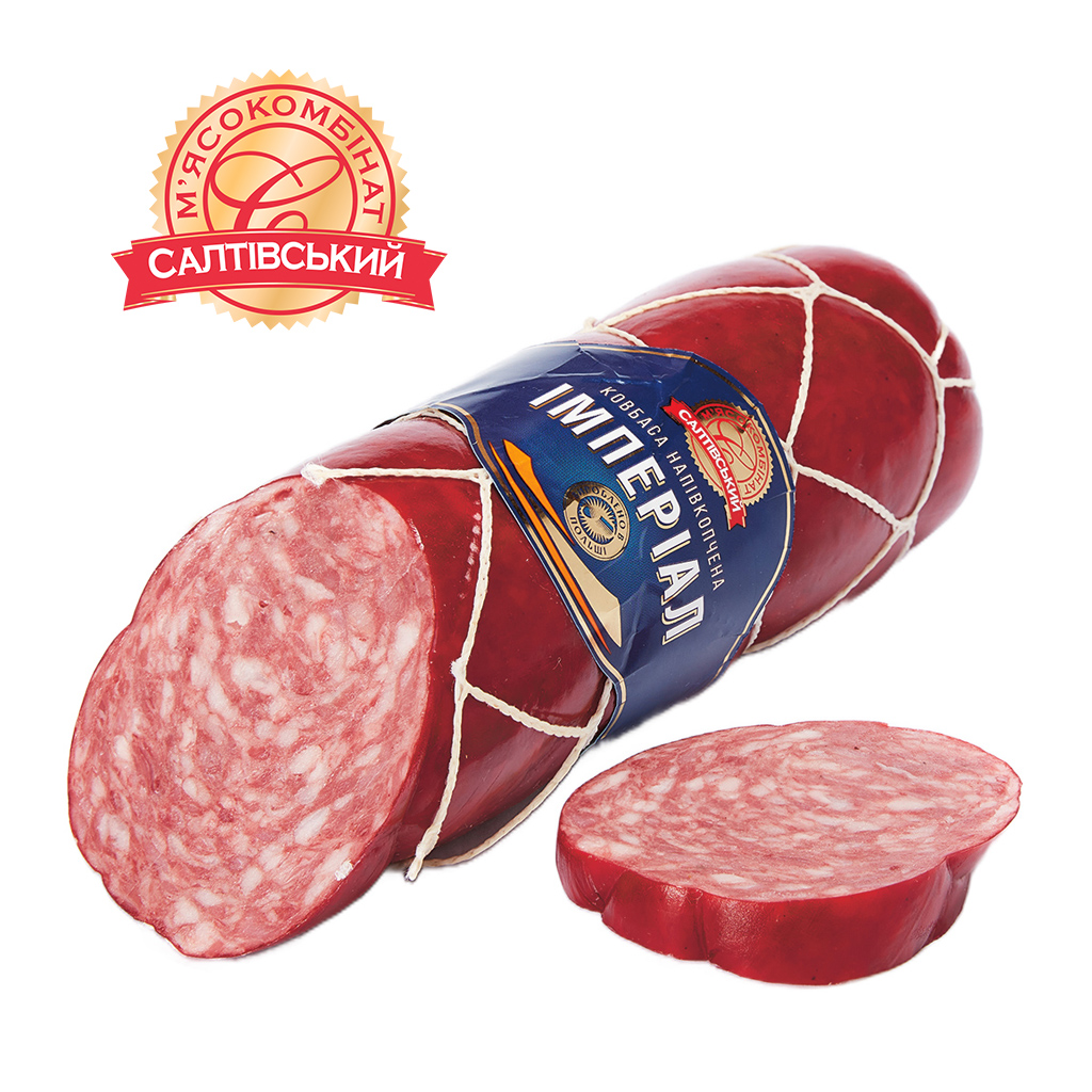 Gerookte braadworst "Imperial" van varkensvlees, Oekraïense 