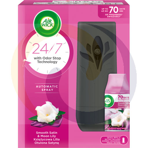 Air Wick Smooth Satin & Moon Lily Freshmatic Autospray en Navulling 0,25l