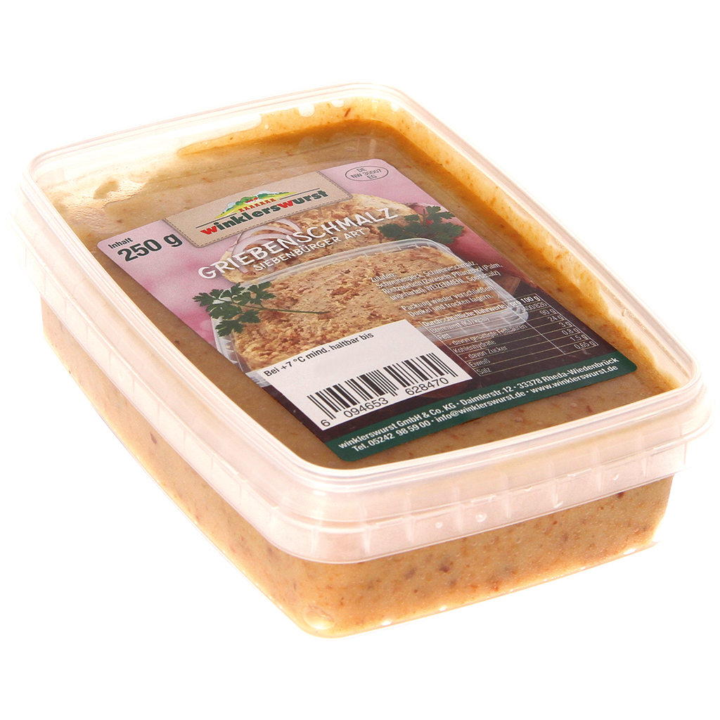 Свиной жир со шкварками