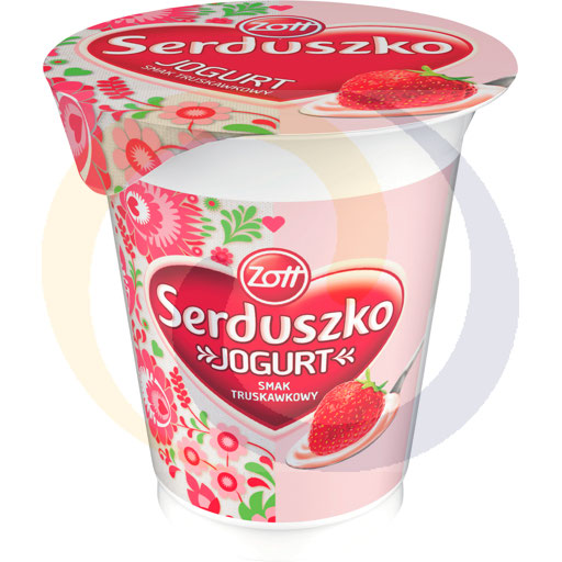 Йогурт Сердечко Стандарт клубника / малина / вишня 125г Zott