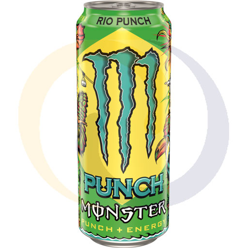 Energy Monster Rio Punch blikken 0,5l/12 stuks DRS Coca-Cola
