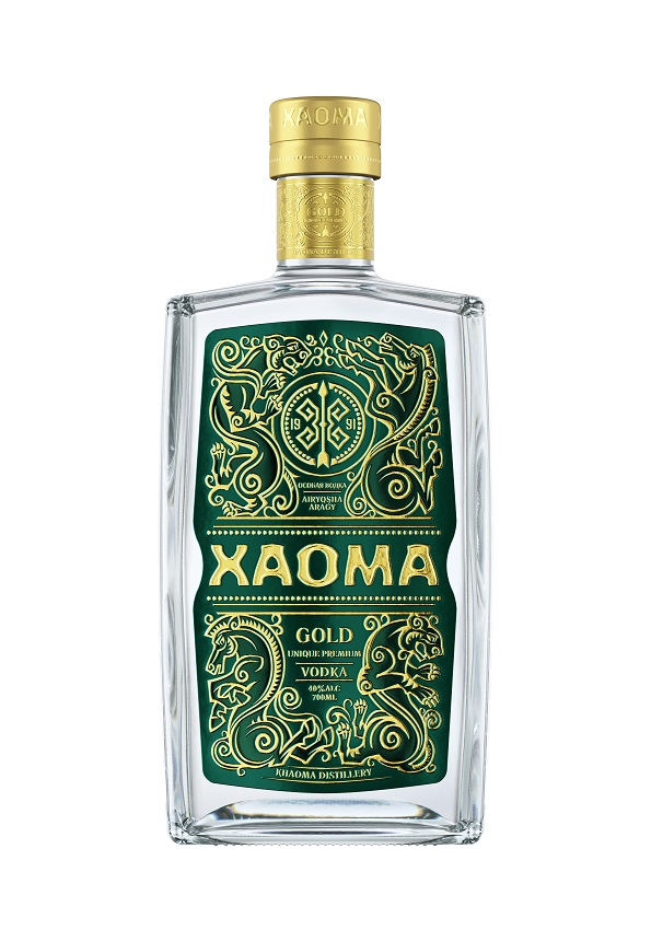 Водка "Хаома Голд" 40% алк.