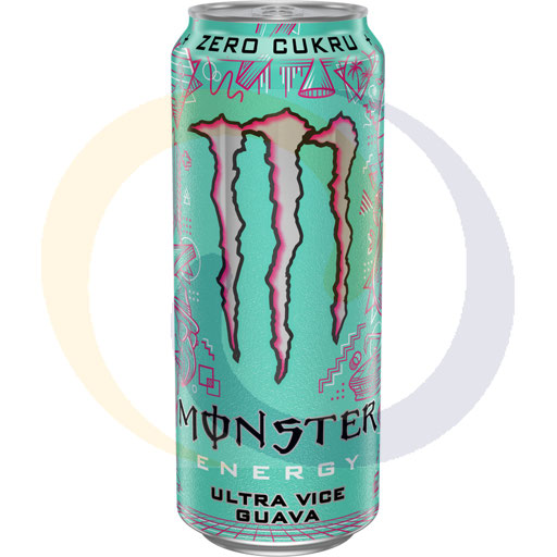 Energie Monster Vice Guava blikken 0,5l/12 stuks DRS Coca-Cola