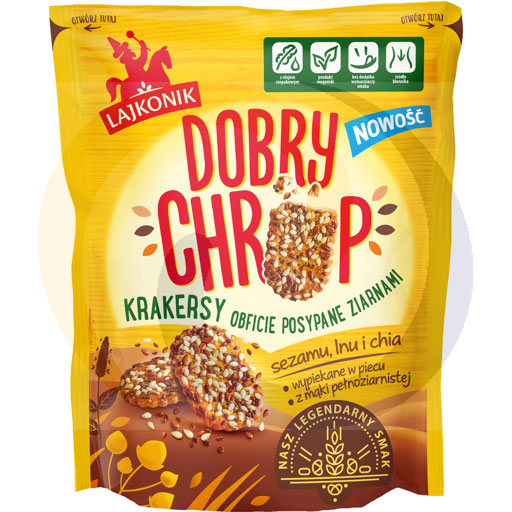 Крекеры Лайконик хрустящие 100 г/16 шт Лоренц