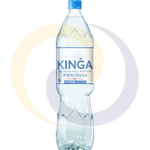 Kinga Pienińska Water, bruisend, 1,5l/6 stuks. DRS Kinga