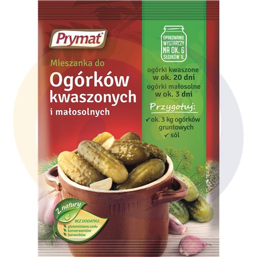 Prymat Gepekelde en Zoute Komkommers Kruidenmix 40g