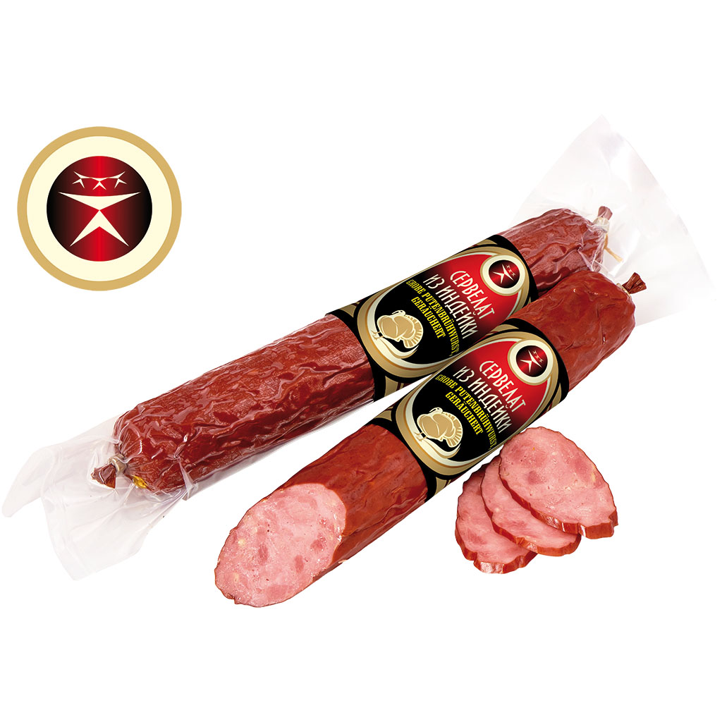 Сервелат из индейки