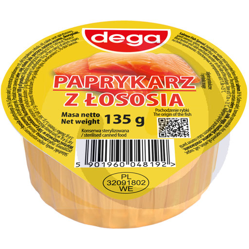 Dega Zalmvispasta 135 g