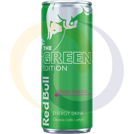 Energiedrank Cactus blik 0,25l / 12 stuks DRS Red Bull