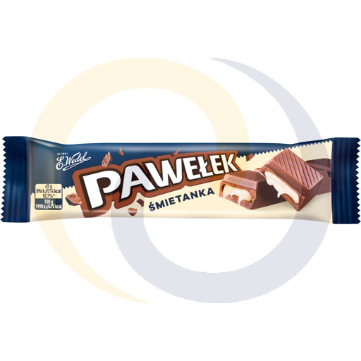E. Wedel Pawełek Кремовый молочный батончик 45 г