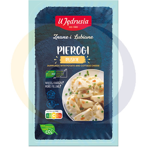 Dumplings met witte kaas en aardappelen 400g U Jedrusia